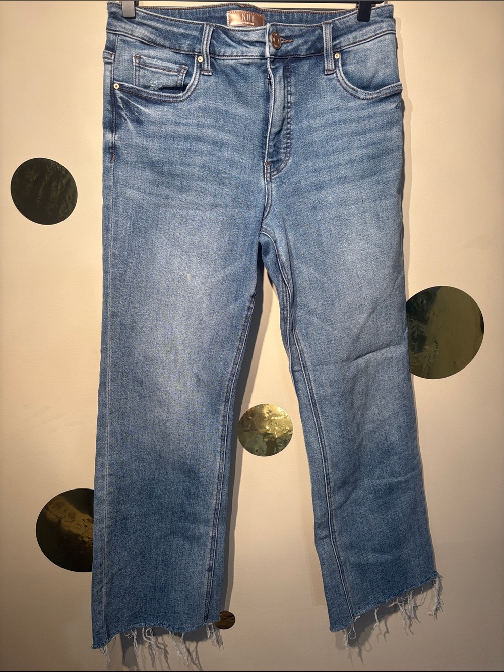 Kut from the Kloth Light Blue Wide-Leg Jeans
